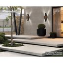 Ver imagem 3 de KIT 2 ARANDELA MADEIRA GLAMOUR PRETO