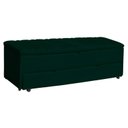 Ver imagem 1 de Calçadeira Baú Sapateira 160cm Ayla Suede Tampo Reto