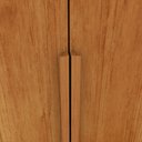 Ver imagem 5 de Guarda Roupa Casal 6 Portas 4 Gavetas Guarani Ripado Tcil Móveis