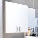 Ver imagem 1 de Armário de Banheiro Suspenso 2 Portas Arya  Branco