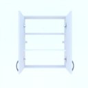 Ver imagem 4 de Armário de Banheiro Suspenso 2 Portas Arya  Branco