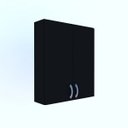 Ver imagem 3 de Armário de Banheiro Suspenso 2 Portas Arya  Branco