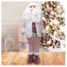 Decoração Natal Papai Noel Rosa Natalino 62cm - 1