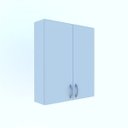 Ver imagem 3 de Armário de Banheiro Suspenso 2 Portas Arya  Branco