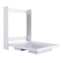 Ver imagem 3 de Cama Casal Articulada Vertical 145,6cm X 208cm com 2 Nichos Cor:branco