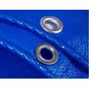 Ver imagem 3 de Lona Azul 7x12 / 12x7 Cobertura Festa Palco Barraca de Feira Camping Tenda Telhado Cobertura