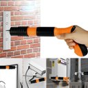 Ver imagem 6 de Pistola Finca Pino Fixaçao Direta Rebitadeira Epi Segurança Açao Direta Prego Gesso Drywall Manual a