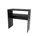 Ver imagem 4 de Aparador Buffet Balcão Sala de Estar Escritório 90x42cm Netmobil - Preto