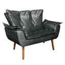 Ver imagem 5 de Kit 01 Namoradeira e 02 Poltronas Opala Corano Preto