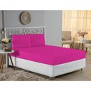 Ver imagem 4 de Jogo de Cama Casal Viúva Nobre 3 Peças Malha 100% Algodão - Pink