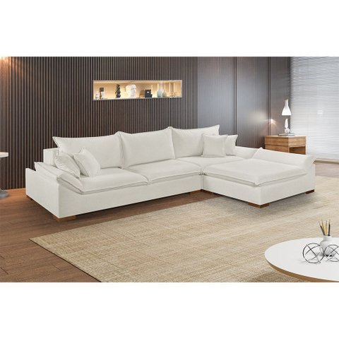 Sofá Martins M-201 Boucle Canto Invertido Estofados Martins