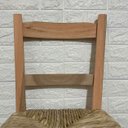 Ver imagem 5 de Kit 4 Banquetas de Palha com Encosto de Madeira