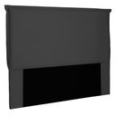 Ver imagem 1 de Cabeceira Queen 1,60m Veneza Suede - Pallazio - Preto