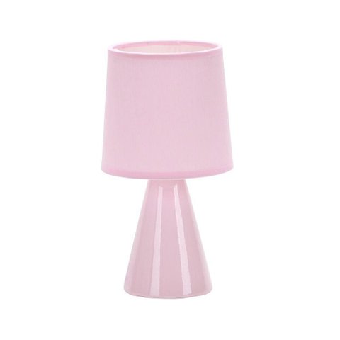 Luminária Abajur Taschibra Pottery 25cm E27 Bivolt Rosa
