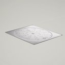 Ver imagem 2 de Grelha Ralo de Aço Inox Quadrada 150mm com Fecho Censi