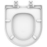 Assento Sanitário Termofixo Riviera Branco para Vaso Celite - 3