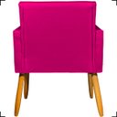 Ver imagem 5 de Poltrona Decorativa Para Recepção Manicure Sala De Espera Escritório Consultório Corino