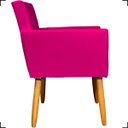 Ver imagem 3 de Poltrona Decorativa Para Recepção Manicure Sala De Espera Escritório Consultório Corino