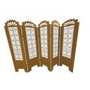 Ver imagem 1 de Biombo Trabalhado 5 Folhas C/ 10 Pezinhos