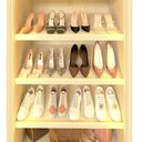 Ver imagem 5 de Sapateira 2 Portas Reflecta Led 100% Mdf Magnifica Off White - Gelius