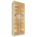 Ver imagem 1 de Sapateira 2 Portas Reflecta Led 100% Mdf Magnifica Off White - Gelius