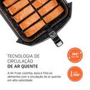 Ver imagem 2 de Fritadeira sem Óleo Air Fryer 8l Preto 127v
