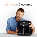 Ver imagem 3 de Fritadeira sem Óleo Air Fryer 8l Preto 127v