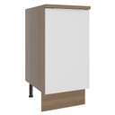 Ver imagem 1 de Balcão Madesa Stella 40 cm 1 Porta Rustic/Branco