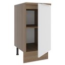 Ver imagem 5 de Balcão Madesa Stella 40 cm 1 Porta Rustic/Branco