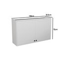 Ver imagem 4 de Armário Aéreo P/ Cozinha Évora Ph 3122 C/ 2 Portas 120cm Branco - Herval