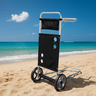 Carrinho de Praia Mor com Avanço de Cadeira e Caixa Térmica Preto - 1
