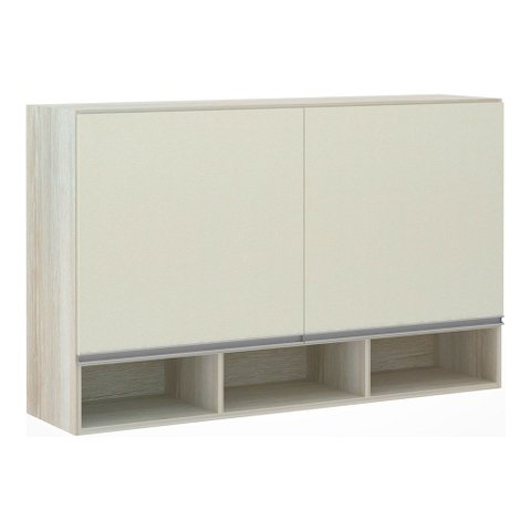Armário Luciane 120cm 2 Portas com Nicho Lis
