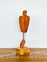 Ver imagem 2 de Escultura Caju em Madeira - Decoração Artesanal de Sergipe