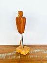Ver imagem 3 de Escultura Caju em Madeira - Decoração Artesanal de Sergipe