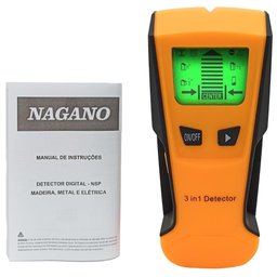 Scanner de Parede Digital Detector de Metais Madeiras e Fios - 2