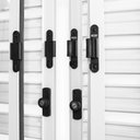 Ver imagem 2 de Janela de Aço Veneziana de Correr 100x150cm 6 Folhas coflx MGM