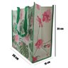Bolsa Ecologica Sacola Ombro Ecobag Kit 10 Unidades Mercado Compras Reutilizavel Dobravel Alças Prat - 5