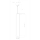 Ver imagem 2 de Lustre Pendente Viena Tubo 60cm Woods