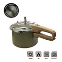 Ver imagem 6 de Panela de Pressão Max Chef Wood Indução 4,2L - Verde Acinzentado