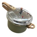 Ver imagem 4 de Panela de Pressão Max Chef Wood Indução 4,2L - Verde Acinzentado