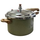 Ver imagem 1 de Panela de Pressão Max Chef Wood Indução 4,2L - Verde Acinzentado