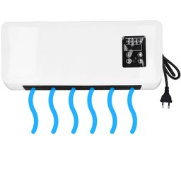 Aquecedor Refrigerador Ar Portatil Ventilador Parede Controle Ajuste de Temperatura Secador Roupa Qu - 1 Aquecedor Refrigerador Ar Portatil Ventilador Parede Controle Ajuste de Temperatura Secador Roupa Qu - 1