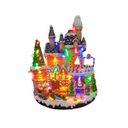 Ver imagem 1 de Casa Natalina Ginger Colorido 29x24x20,5cm Florarte 60501