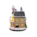 Ver imagem 4 de Casa Natalina Ginger Colorido 29x24x20,5cm Florarte 60501