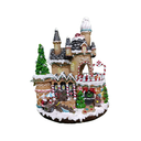 Ver mais imagens de Casa Natalina Ginger Colorido 29x24x20,5cm Florarte 60501