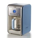 Ver imagem 1 de Cafeteira Ariete Vintage Azul Programável 4 a 12 Xícaras 900W 220V - Modelo 1342 Retrô