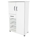 Ver imagem 1 de Armário Balcão Fruteira 2 Portas 1 Gaveta com Rodízio Sicilia - Bella Vercelli 520