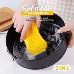 Esponja de Silicone para Louça - Higiene Antibacteriana - 4