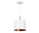 Ver imagem 2 de Lustre Pendente Moderno Bilboque Médio Cilídrico Br Fosco Cobre