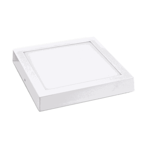 Lum. Painel Led Sob. Quadrado Branco 18w 6500k - Lumanti
